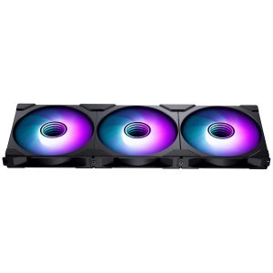 PHANTEKS M25 Gen2 PWM D-RGB fan, 3-pack - 140mm, black