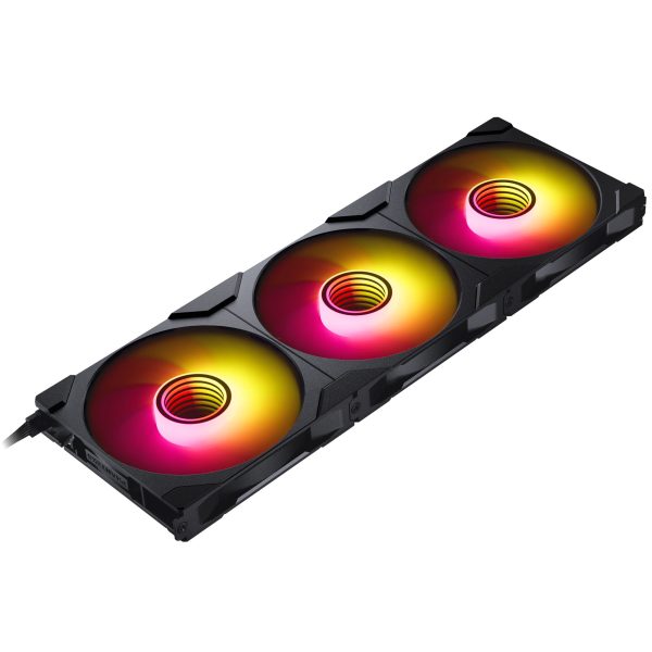 PHANTEKS M25 Gen2 PWM D-RGB fan, 3-pack – 140mm, black