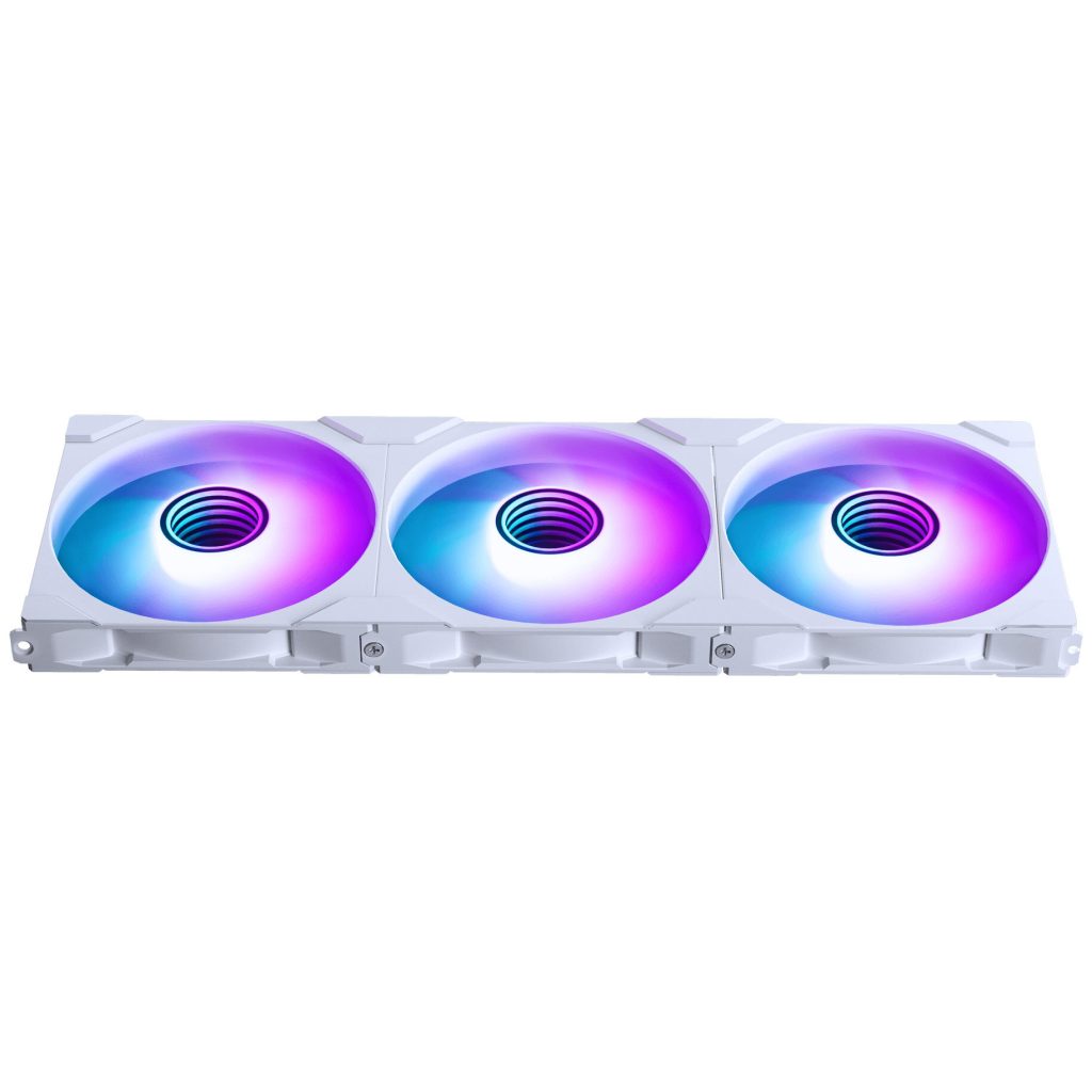 PHANTEKS M25 Gen2 PWM D-RGB fan, 3-pack - 140mm, white