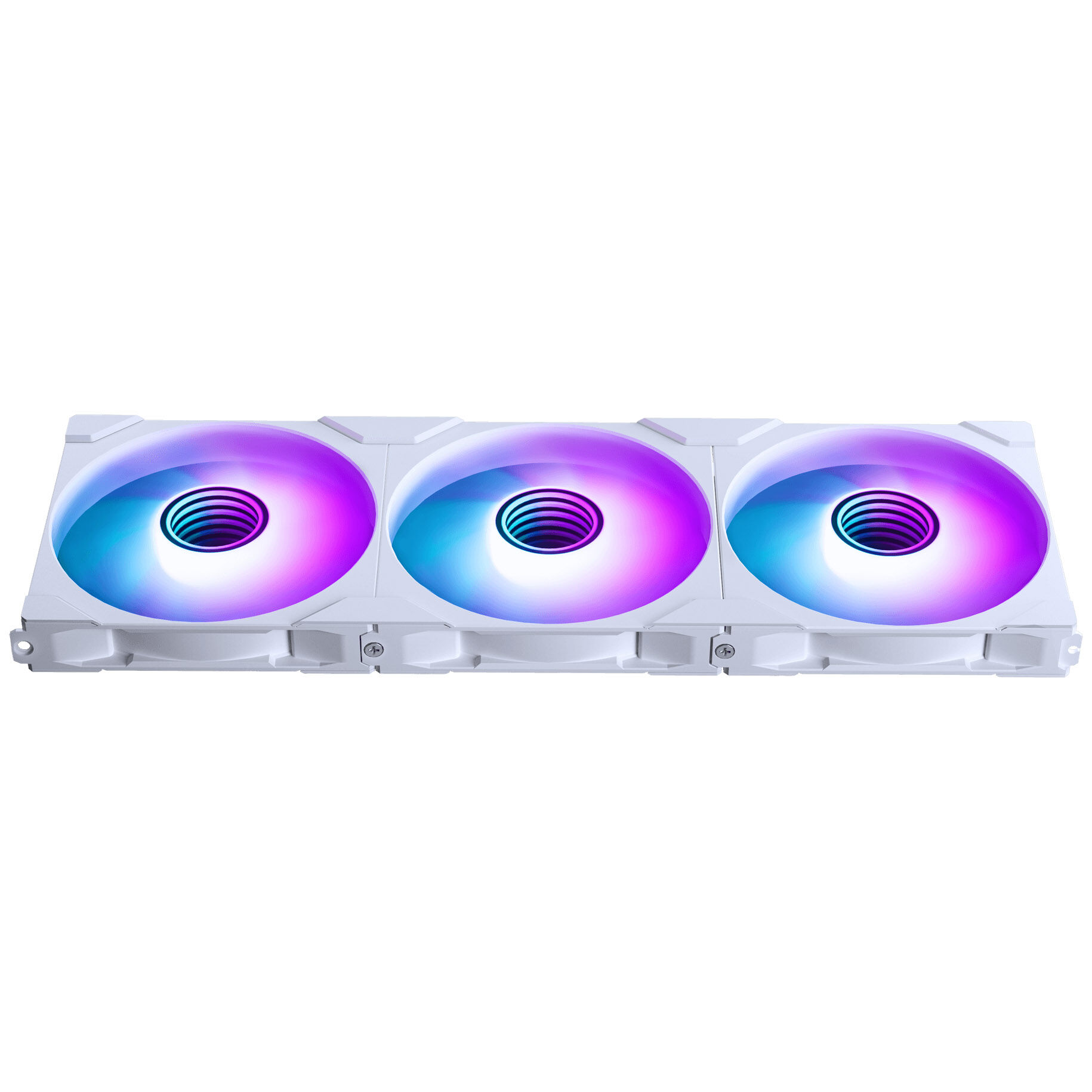 PHANTEKS M25 Gen2 PWM D-RGB fan, 3-pack - 140mm, white