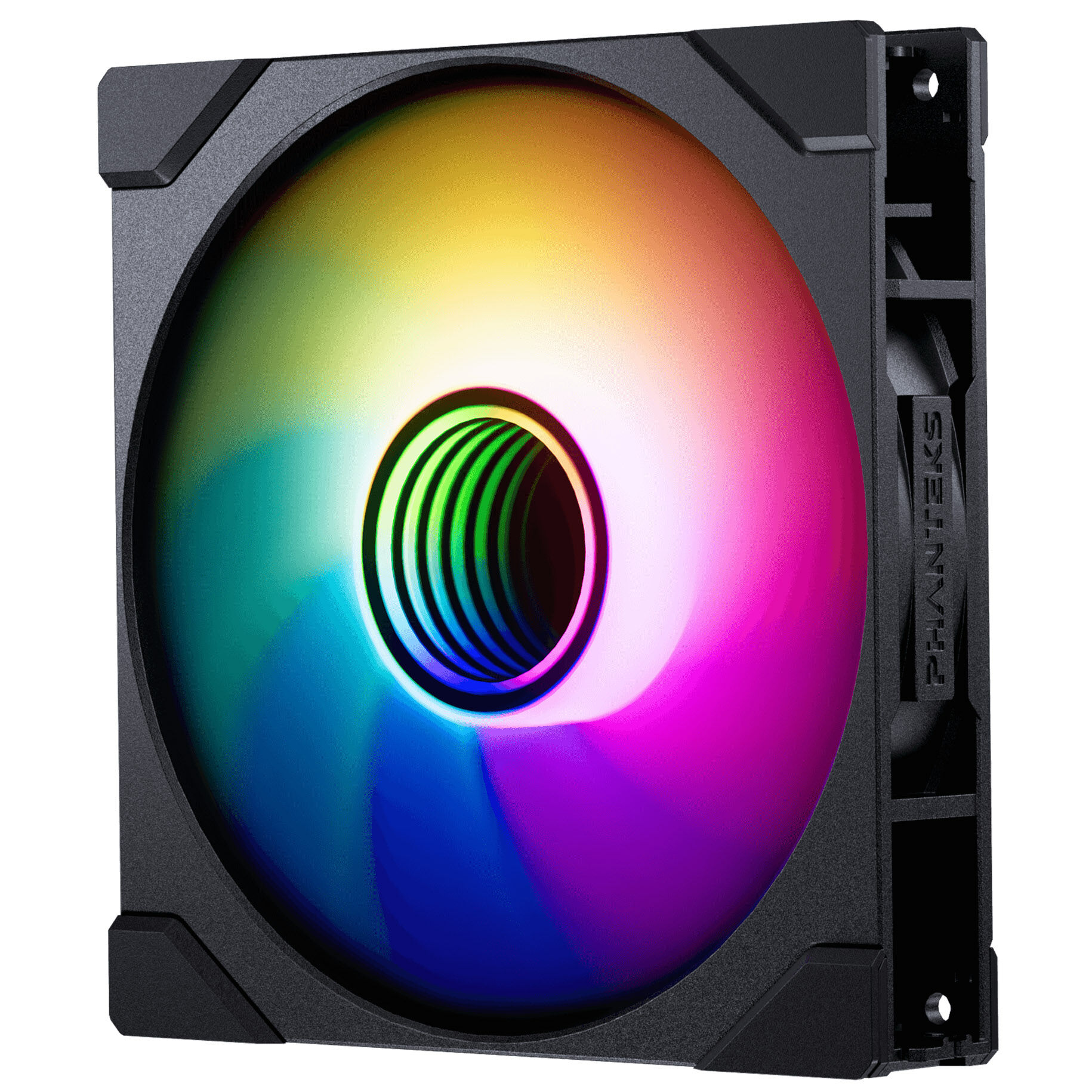 PHANTEKS M25 Gen2 PWM D-RGB Fan 3-Pack - Reverse Blade, 140mm, Black