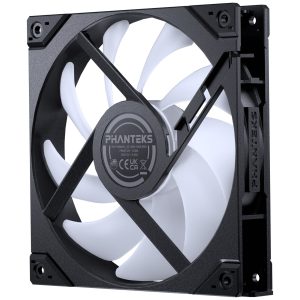 PHANTEKS M25 Gen2 PWM D-RGB Fan 3-Pack - Reverse Blade, 140mm, Black