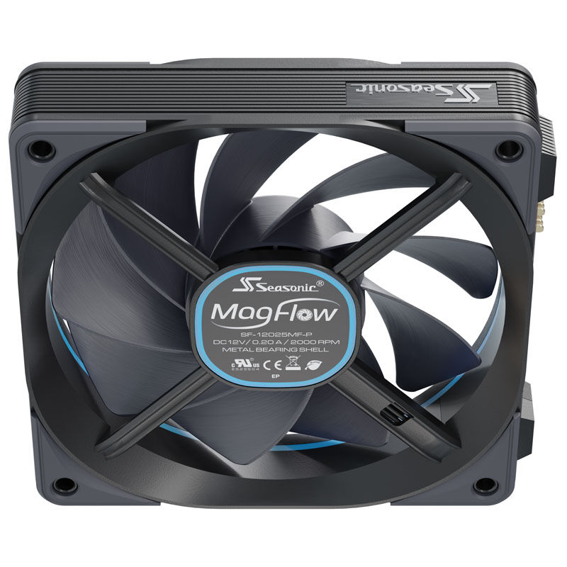 Seasonic MagFlow 1225 PWM fan - 120mm, kit of 3