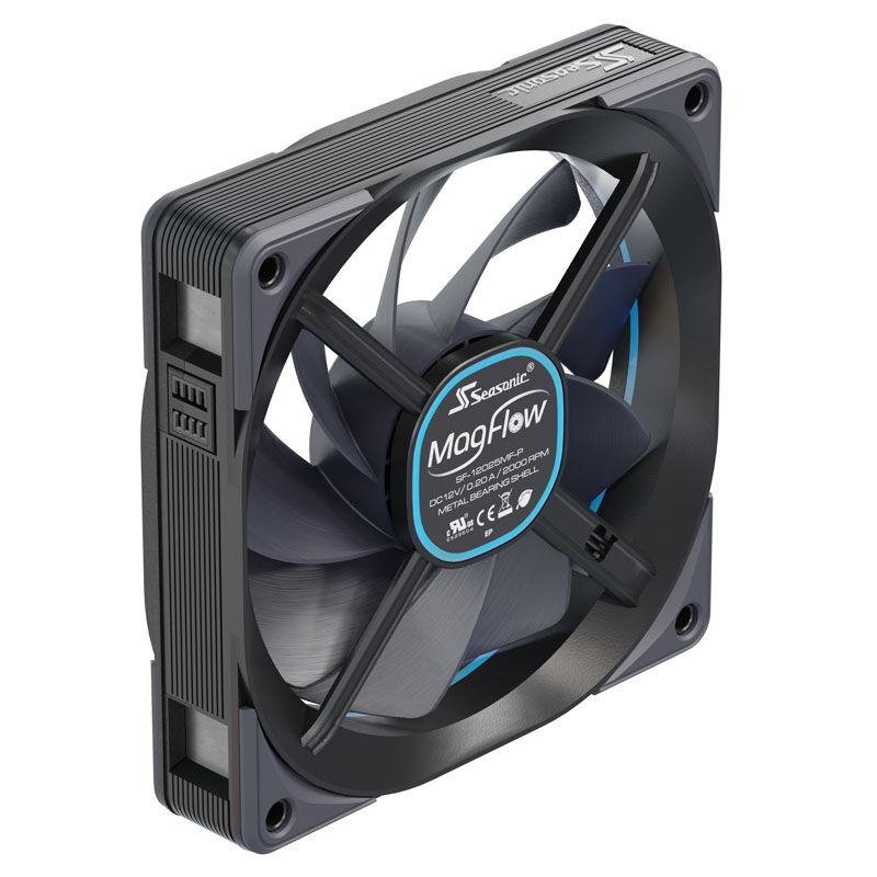 Seasonic MagFlow 1225 PWM fan - 120mm, kit of 3