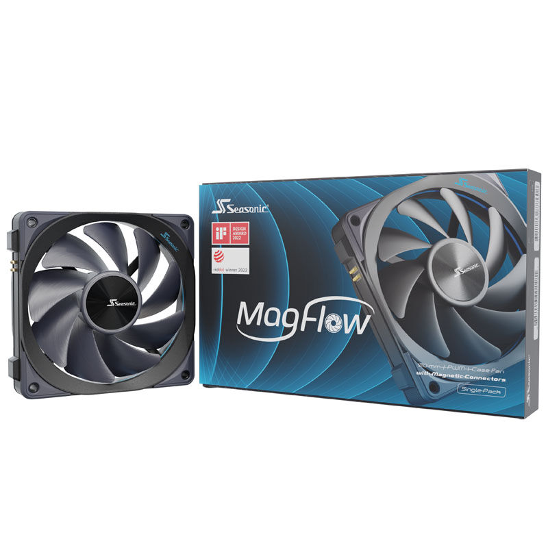 Seasonic MagFlow 1225 PWM fan - 120mm