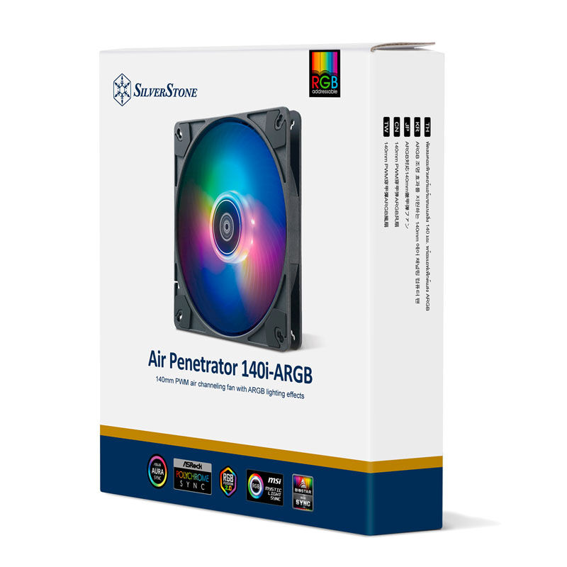 SilverStone SST-AP140I-ARGB Air Penetrator 140i, ARGB - 140mm, black
