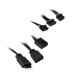 SilverStone Shark Force fan, ARGB - 160 mm, black
