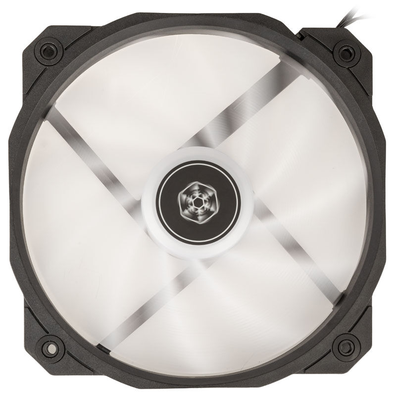 SilverStone Shark Force fan, ARGB - 160 mm, black