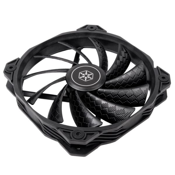 SilverStone Shark Force fan, 160mm – black