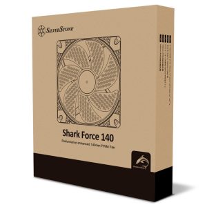 SilverStone Shark Force fan, 140 mm - black