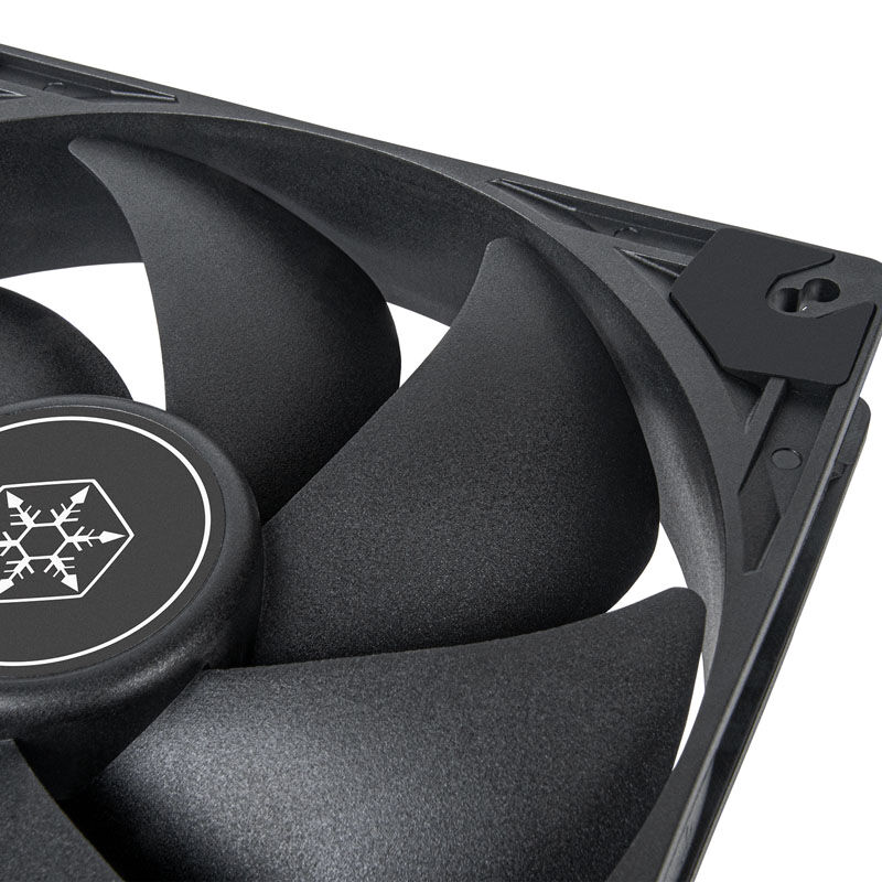 SilverStone VISTA Performance PWM Fan - 140 mm, Black