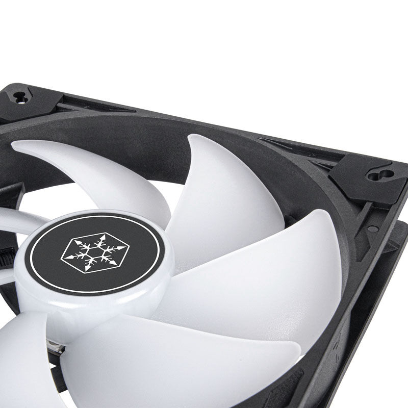 SilverStone VISTA Performance PWM Fan, ARGB - 140 mm, Black