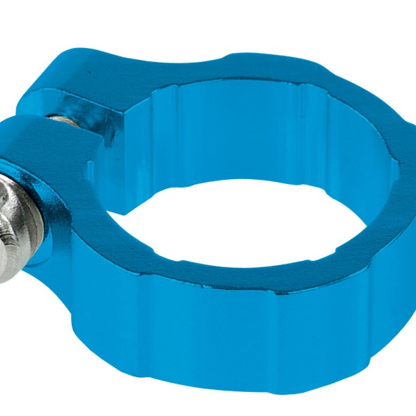 Lamptron Elite Aluminium Hose Clamp for 16mm (5/8) - Deep Blue