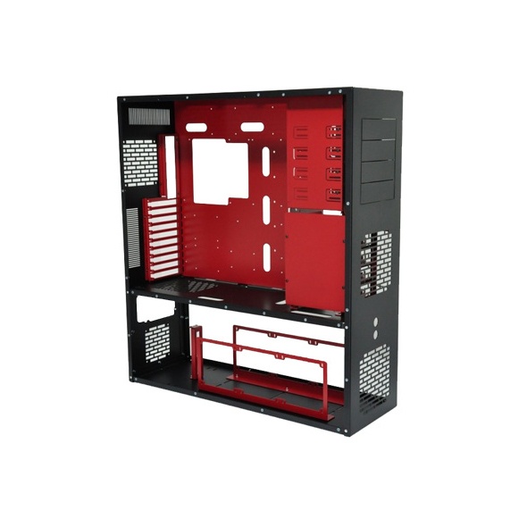 Little Devil Cooling Big-Tower PC-V8-BR-4W - Black/Red