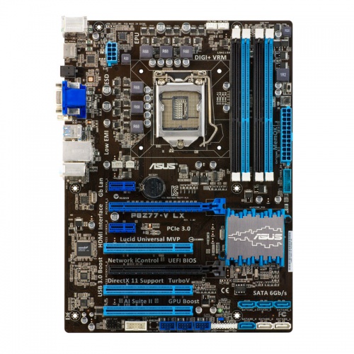 ASUS P8Z77-V LX, Intel Z77 Motherboard - Socket 1155