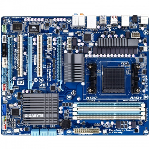 Gigabyte GA-990XA-UD3, AMD 990x Motherboard - Socket AM3