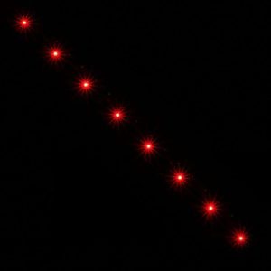 Lamptron FlexLight Professional - 30 LEDs - fire red
