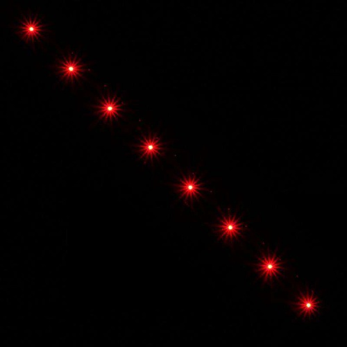 Lamptron FlexLight Professional - 30 LEDs - fire red