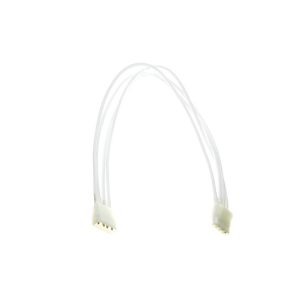 Mod/Smart Kobra SS 4pin EZ Pinch Molex extension - White - 40cm