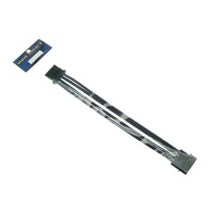 Mod/Smart Kobra SS 4pin Molex extension - Black - 20cm