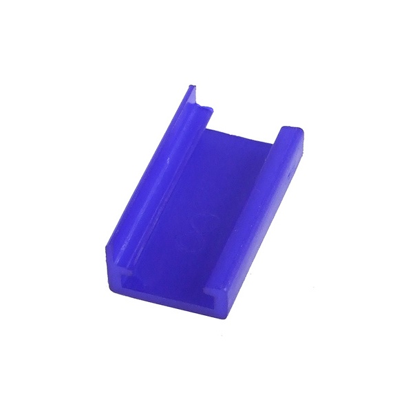Mod/Smart PSU Power End Cap for 90- 4Pin Molex - UV-Reactive Purple