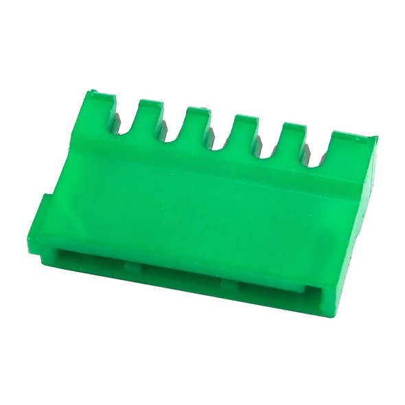 Mod/smart SATA Power Connector 90- 16Pin plug - UV-reactive green