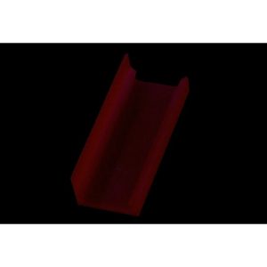 Mod/smart SATA Power Connector end cap for 90- 16Pin - UV-reactive red