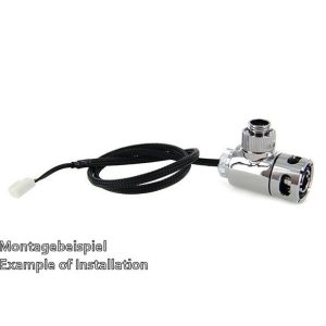 Monsoon 16/10mm (OD 5/8) Light Port Rotary 90- - Blue