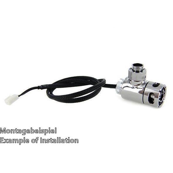 Monsoon 16/10mm (OD 5/8) Light Port Rotary 90- - Blue