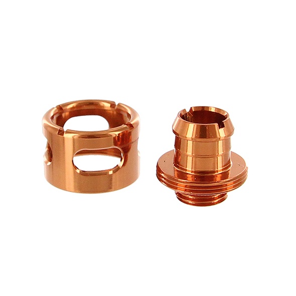 Monsoon 19/13mm (ID 1/2 OD 3/4) Free Center Compression Fitting - Orange