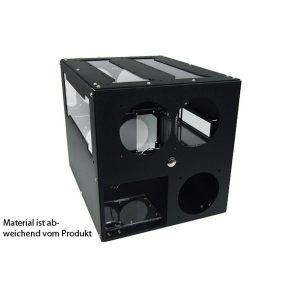 Mountain Mods H2gO - (Mirror Black Powder Coat) Aluminum Cube Computer Case