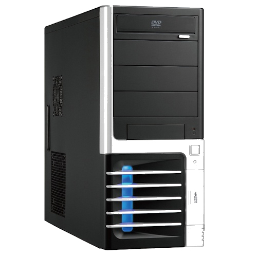 Ezcool N630D Mid Tower ATX/Micro ATX - Black + 500w PSU
