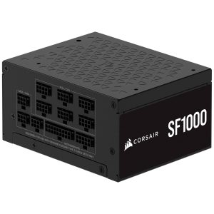 Corsair SF Series SF1000 SFX power supply, 80 PLUS Platinum, ATX 3.1 / PCIe 5.1 - 1,000 Watt, black