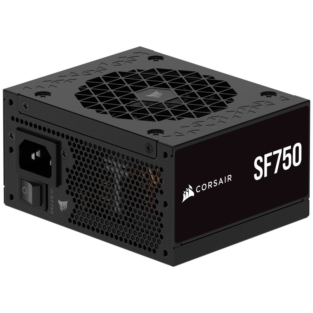Corsair SF Series SF750 SFX power supply, 80 PLUS Platinum, ATX 3.1 / PCIe 5.1 - 750 Watt, black : image 2
