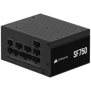 Corsair SF Series SF750 SFX power supply, 80 PLUS Platinum, ATX 3.1 / PCIe 5.1 - 750 Watt, black : image 1
