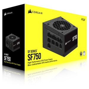 Corsair SF Series SF750 SFX power supply, 80 PLUS Platinum, ATX 3.1 / PCIe 5.1 - 750 Watt, black : image 7