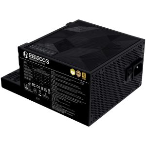 Lian Li EDGE GOLD 1200 80 PLUS Gold power supply, PCIe 5.1, ATX 3.1 - 1,200 Watt, black, incl. USB hub : image 3