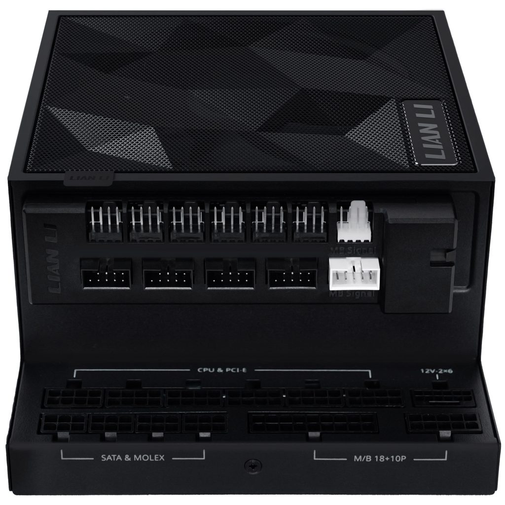 Lian Li EDGE GOLD 1200 80 PLUS Gold power supply, PCIe 5.1, ATX 3.1 - 1,200 Watt, black, incl. USB hub : image 6