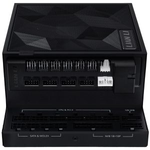 Lian Li EDGE GOLD 1200 80 PLUS Gold power supply, PCIe 5.1, ATX 3.1 - 1,200 Watt, black, incl. USB hub : image 6