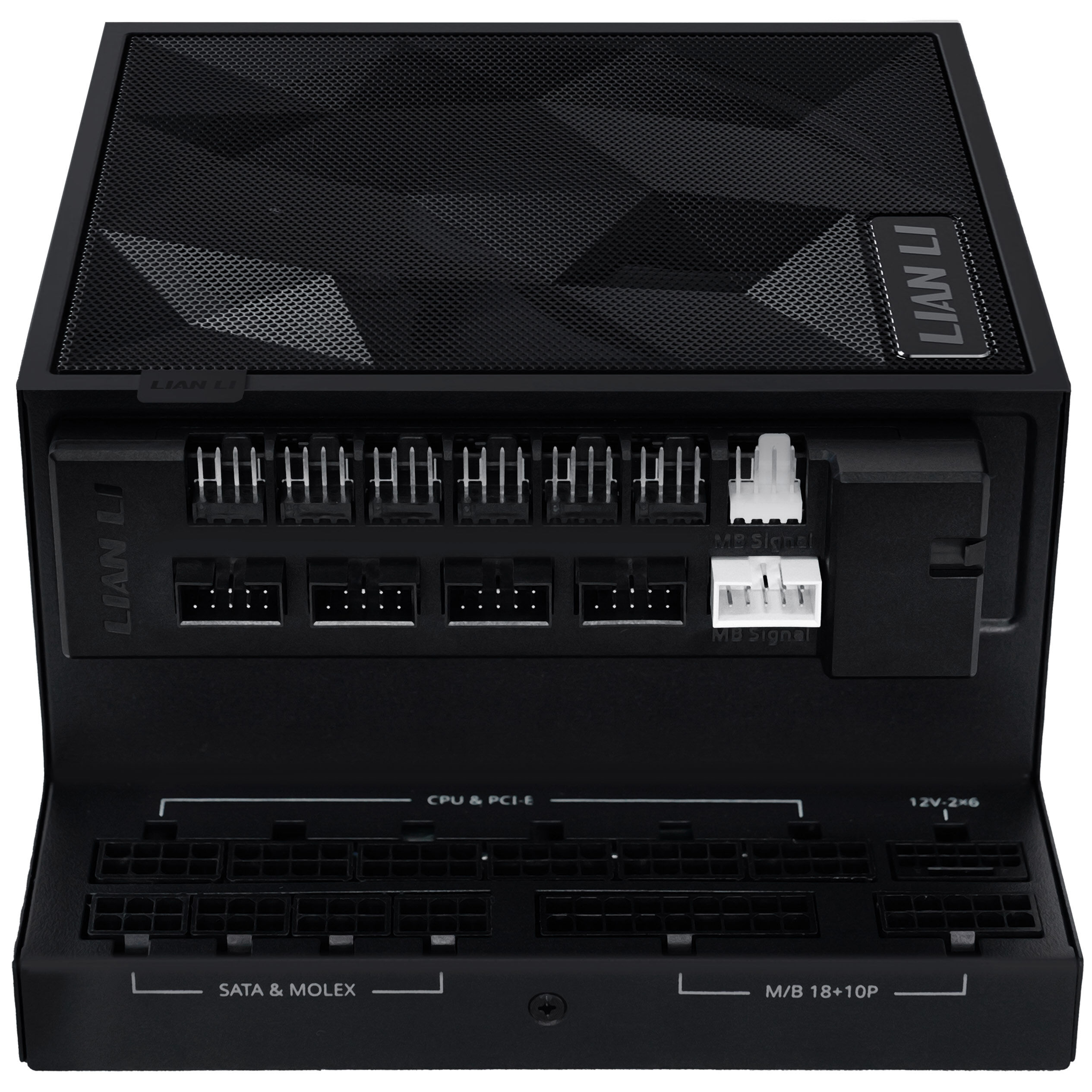 Lian Li EDGE GOLD 1200 80 PLUS Gold power supply, PCIe 5.1, ATX 3.1 - 1,200 Watt, black, incl. USB hub : image 6
