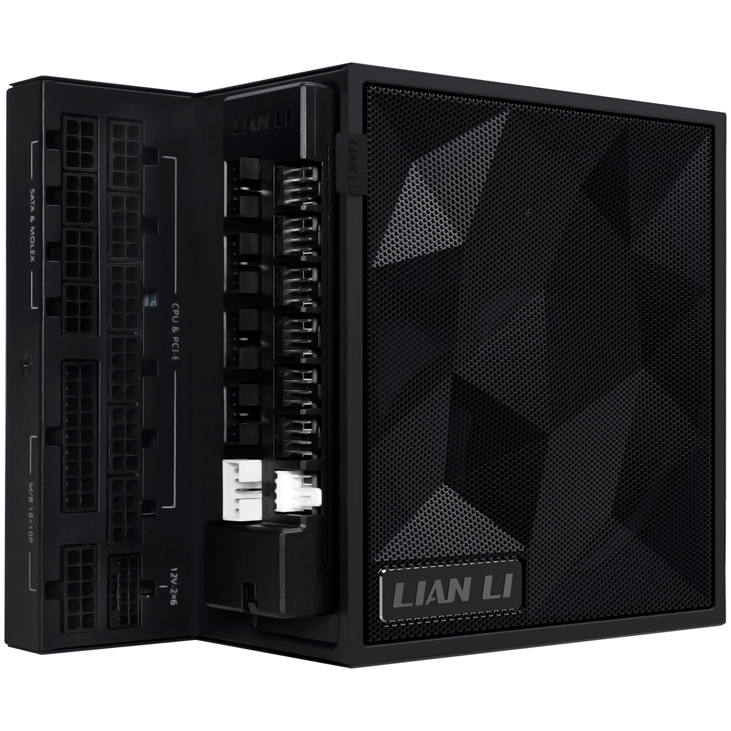 Lian Li EDGE GOLD 1200 80 PLUS Gold power supply, PCIe 5.1, ATX 3.1 - 1,200 Watt, black, incl. USB hub : image 2