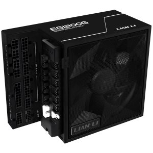 Lian Li EDGE GOLD 1200 80 PLUS Gold power supply, PCIe 5.1, ATX 3.1 - 1,200 Watt, black, incl. USB hub : image 1