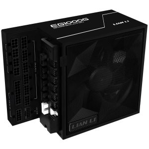 Lian Li EDGE GOLD 1000 80 PLUS Gold power supply, PCIe 5.1, ATX 3.1 - 1,000 Watt, black, incl. USB hub
