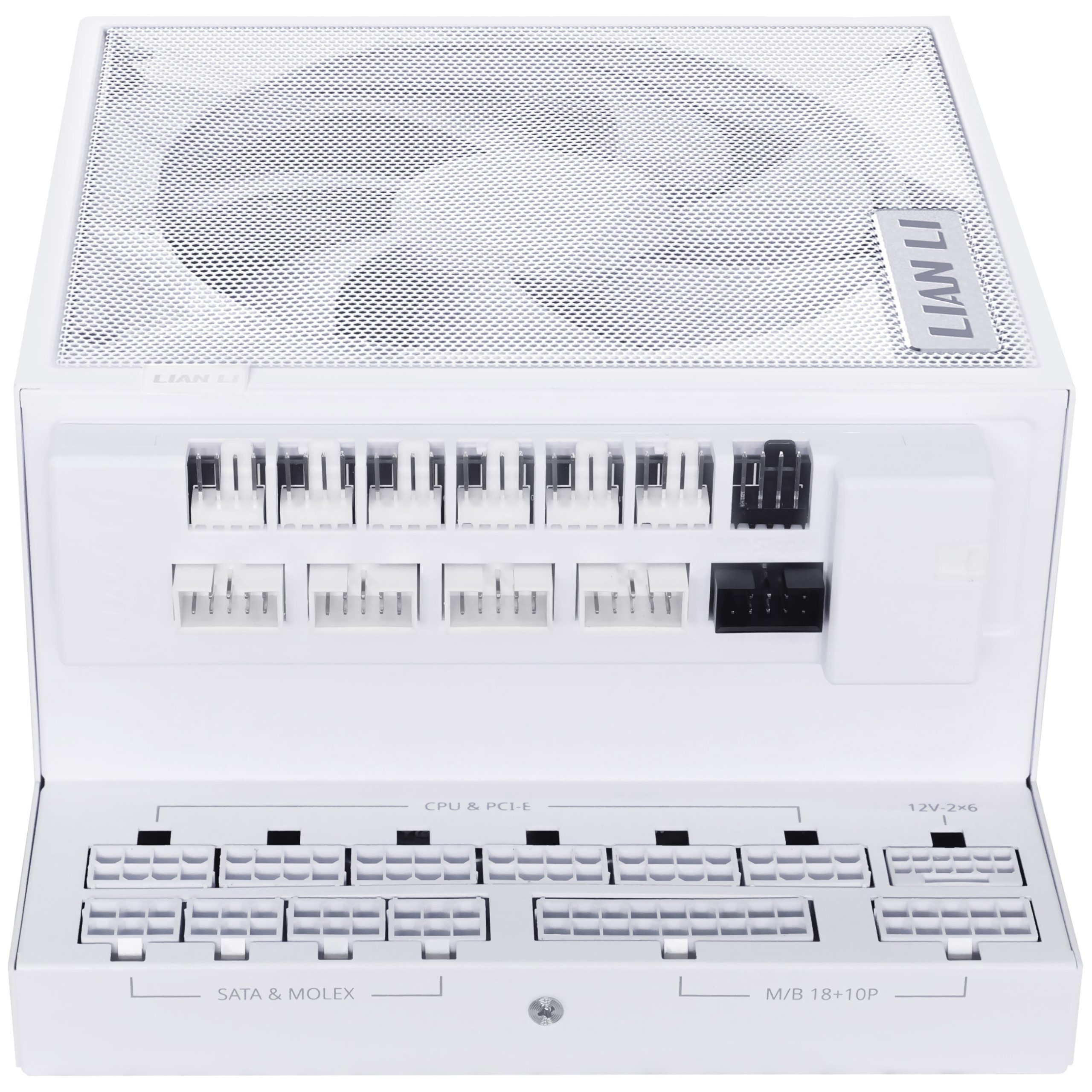 Lian Li EDGE GOLD 1000 80 PLUS Gold power supply, PCIe 5.1, ATX 3.1 - 1,000 Watt, white, incl. USB hub : image 6