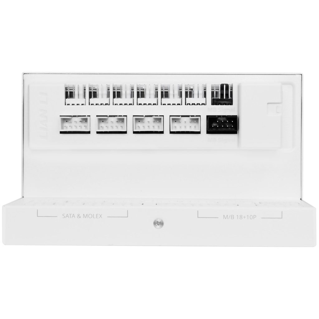 Lian Li EDGE GOLD 1000 80 PLUS Gold power supply, PCIe 5.1, ATX 3.1 - 1,000 Watt, white, incl. USB hub : image 9