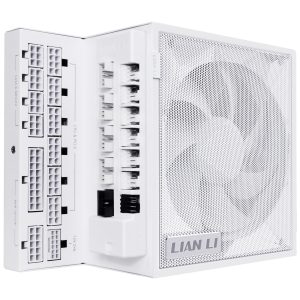 Lian Li EDGE GOLD 1000 80 PLUS Gold power supply, PCIe 5.1, ATX 3.1 - 1,000 Watt, white, incl. USB hub : image 2