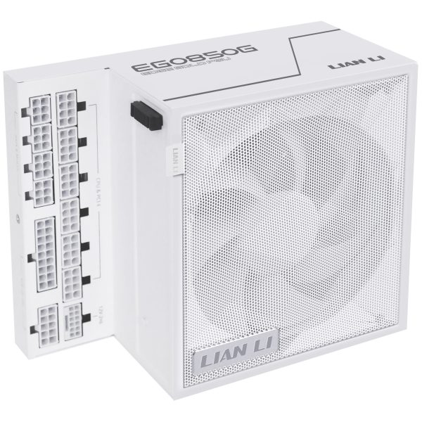 Lian Li EDGE GOLD 850 80 PLUS Gold power supply, PCIe 5.1, ATX 3.1 – 850 Watt, white