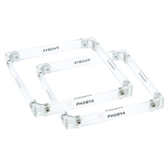 Phobya 180x180x20mm Shroud Plexi - 2 Pack