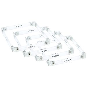 Phobya 180x180x20mm Shroud Plexi - 4 Pack