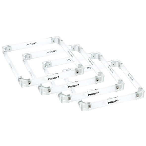 Phobya 180x180x20mm Shroud Plexi - 4 Pack